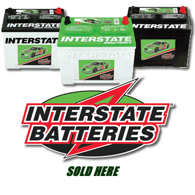Interstate Batteries Sold Here